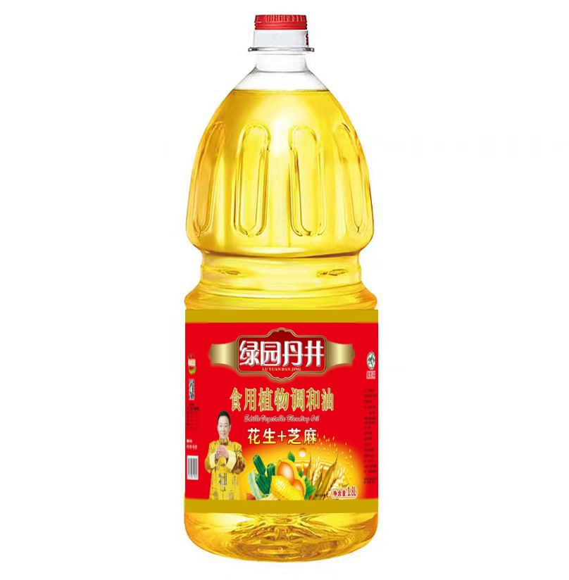 雷火竞技 花生+芝麻食用植物调和油 1.8L