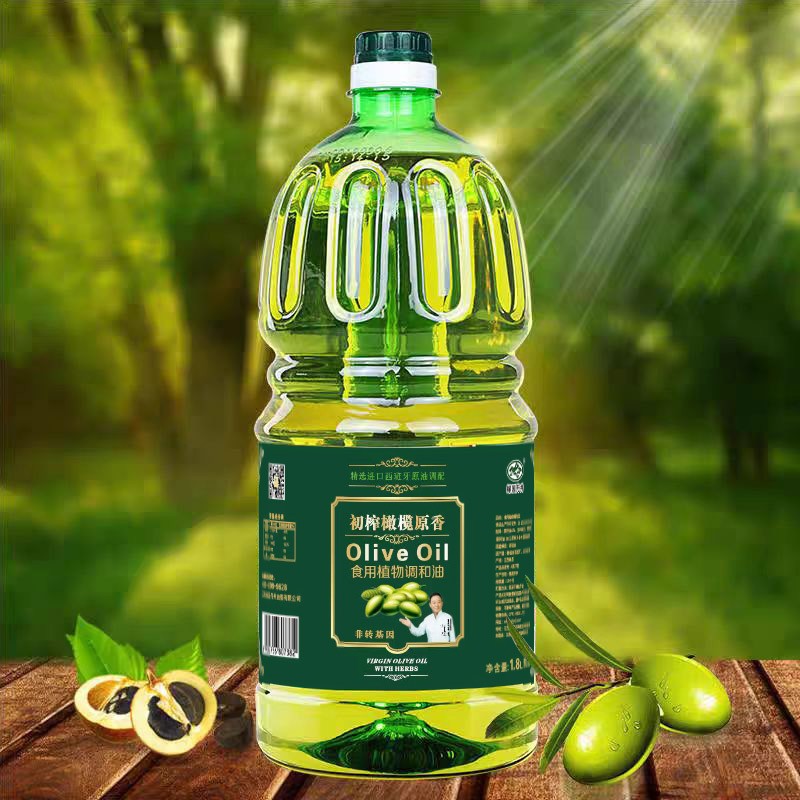 雷火竞技 初榨橄榄原香食用植物调和油 1.8L
