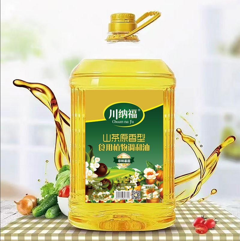 川纳福 山茶原香型 食用植物调和油 5L